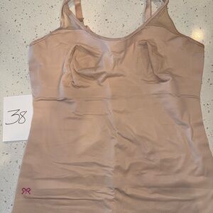 Ruby Ribbon Full Support Cami - Pale/Beige, size 38 (Rare)